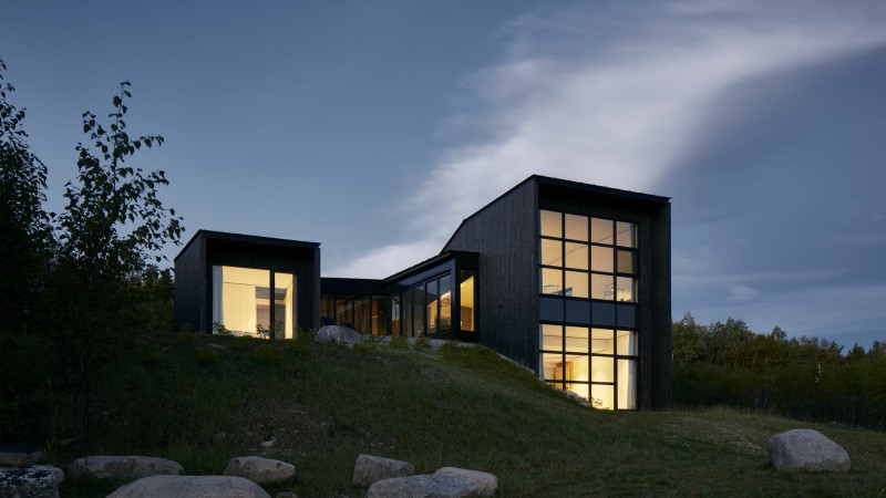 La Charbonnière ，加拿大， Alain Carle Architect