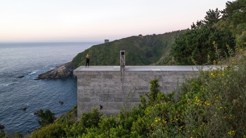 Loba之家，智利， Pezo von Ellrichshausen