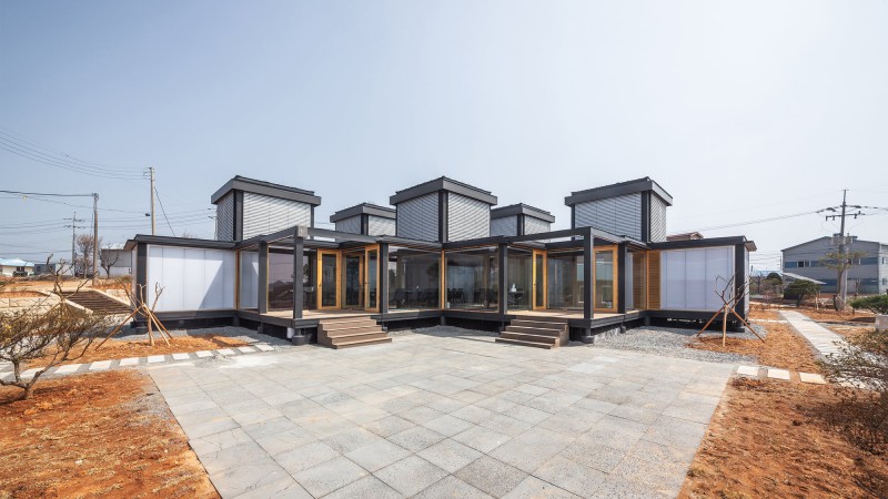 MAE-AN-GEO 村社区中心 ，韩国， studio zozo