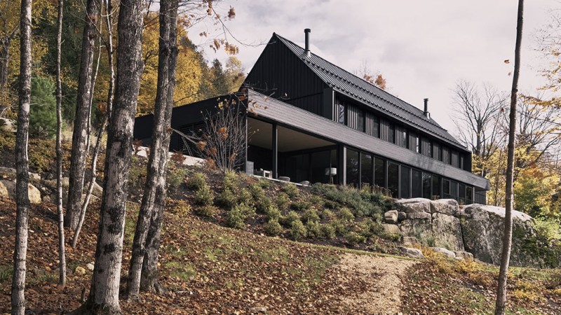 MTR 住宅，加拿大， Alain Carle Architecte