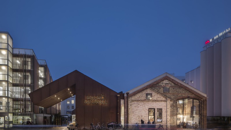 Malmö Saluhall ，瑞典， Wingårdh Arkitektkontor AB