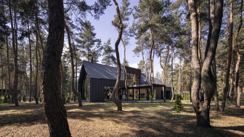 松林之家，乌克兰，ArchObraz