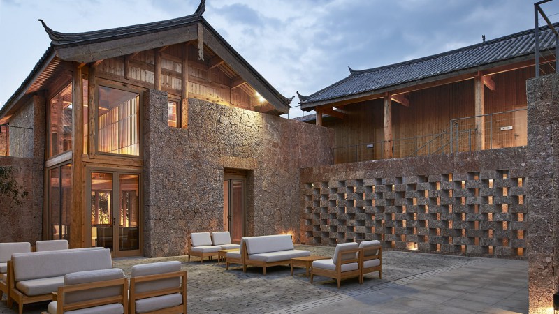 青普白沙山庄 ，丽江， Tsutsumi & Associates