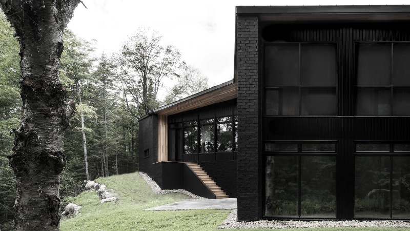 Screen之家，加拿大，Alain Carle Architecte