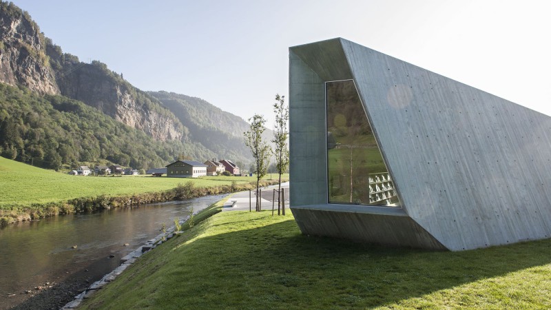 Steinsdalsfossen 瀑布 ，挪威， JVA