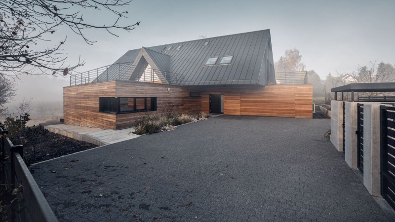 The Lesser Polish Eaves Cottage ，波兰， BXBstudio Bogusław Barnaś