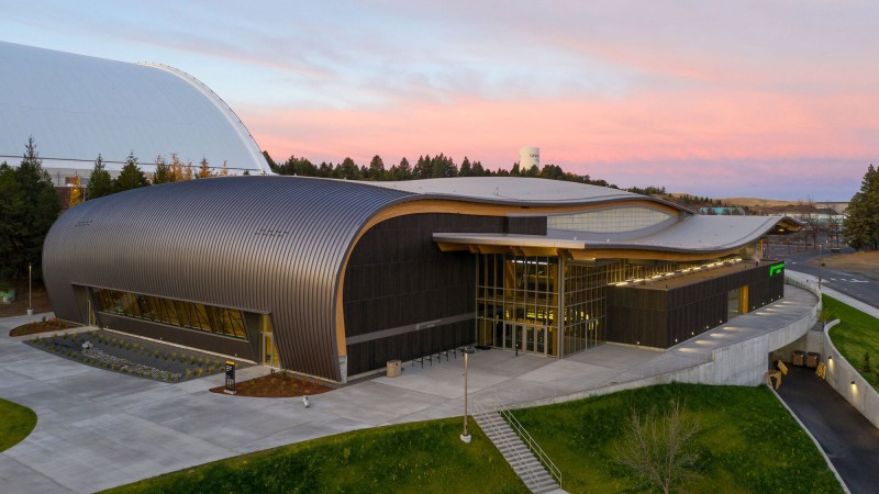 University of Idaho Central Credit Union 体育馆，美国，Opsis Architecture