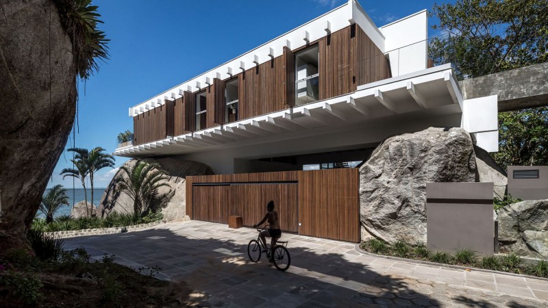 Pedra 别墅，巴西， Arquitetare