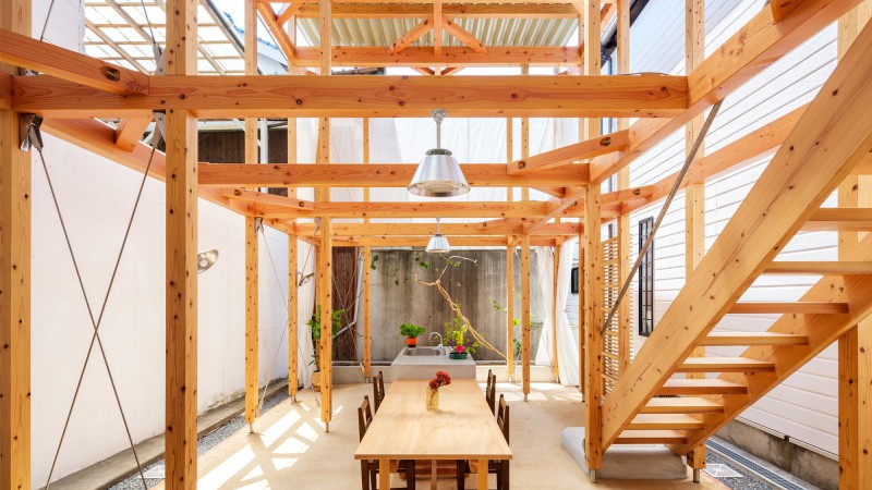 ACB Living 共享办公空间和咖啡厅，日本，Lighthouse