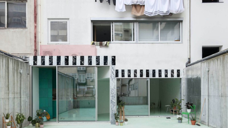 薄荷地板上的公寓 ，葡萄牙， Fala