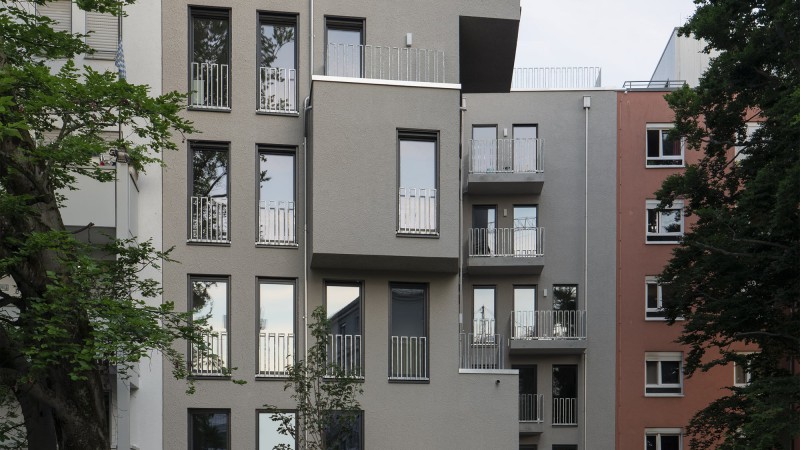 凸窗住宅 ，慕尼黑， Buero Wagner + Studio Kreft + E.Hoffmann + Element A