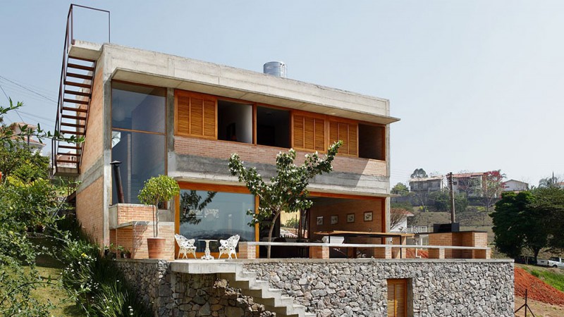 Bragança Paulista 之家，巴西，Centro Arquitetura