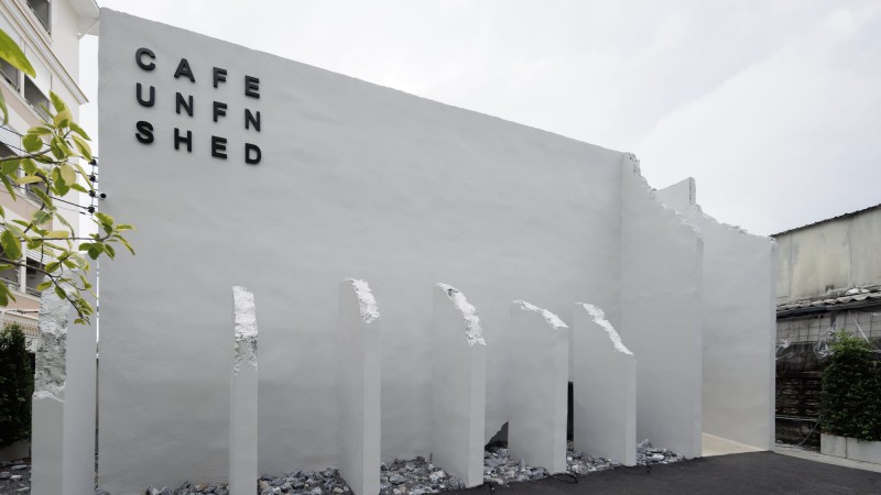 Cafe Unfinished ，泰国， Anatomy Architecture