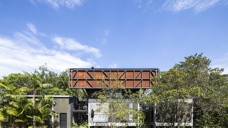 Campinarana 之家，巴西， Laurent Troost Architectures