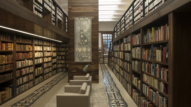 Carlos Monsiváis 个人图书馆 ，墨西哥， JSª Arquitectura