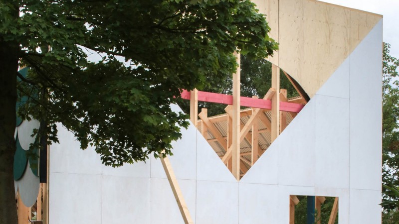 Folly for Sun and Sound 亭，布鲁塞尔， Fala