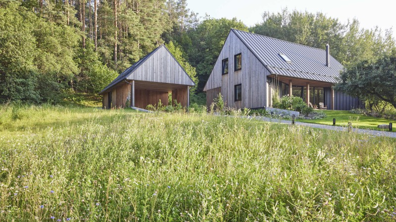 森林住宅 ，立陶宛， Inblum Architects