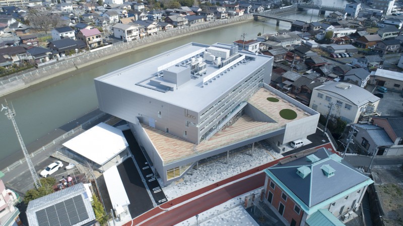 Librio Yukuhashi 图书馆，日本， MIKAMI Architects