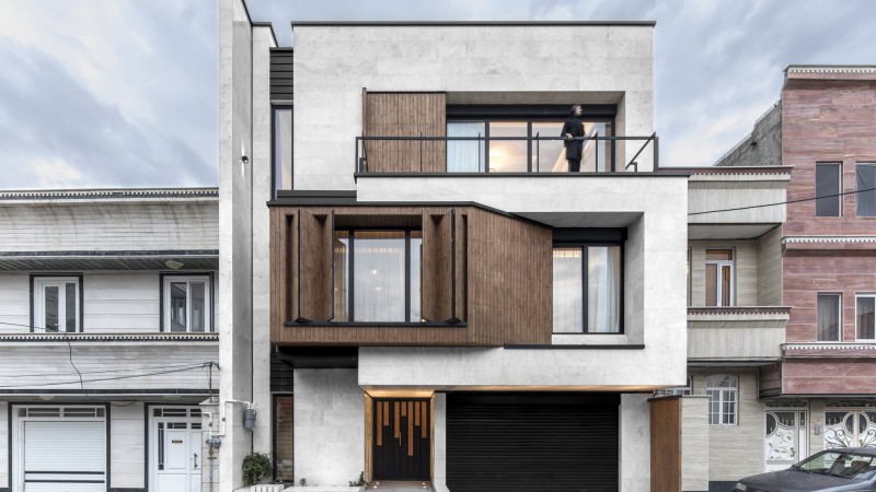 Parnian 之家，伊朗，White Cube Atelier