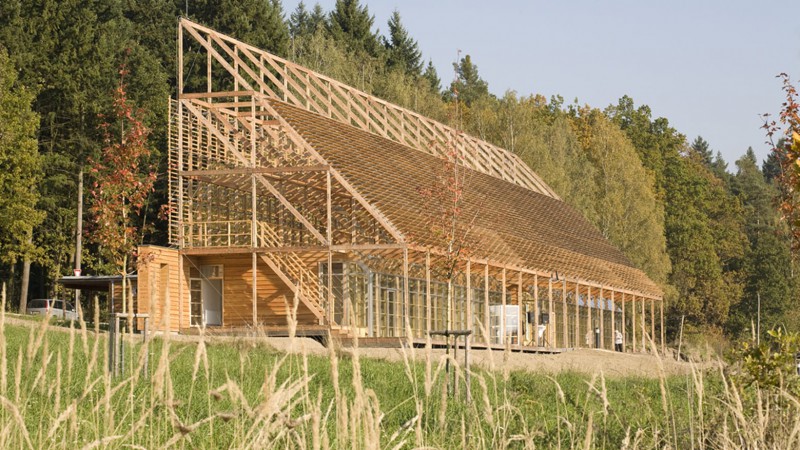 皮塞克市森林管理局 ，捷克， Hut Architektury Martin Rajnis