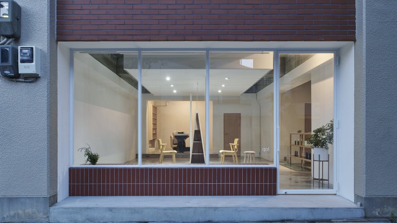 QOL 美发沙龙 ，日本， Niimori Jamison Architects + Yoneda Architect Atelier