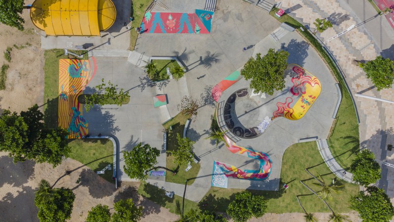 Skatepark Av. Beira Mar ，巴西， Henry Teixeira Arquitetura e Urbanismo