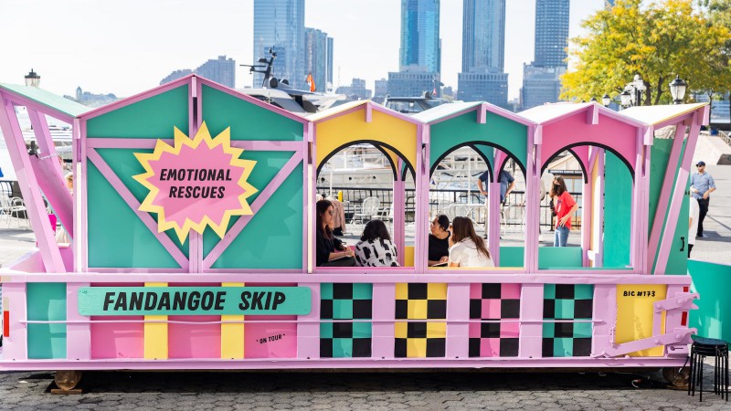 The Fandangoe Skip *on tour*，纽约，CAUKIN Studio + Fandangoe Kid + SKIP Gallery