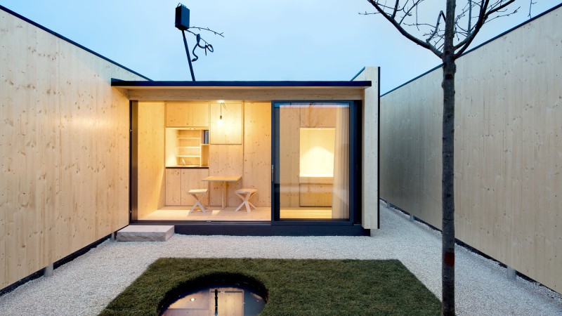 微型庭院住宅 ，德国，Atelier Kaiser Shen