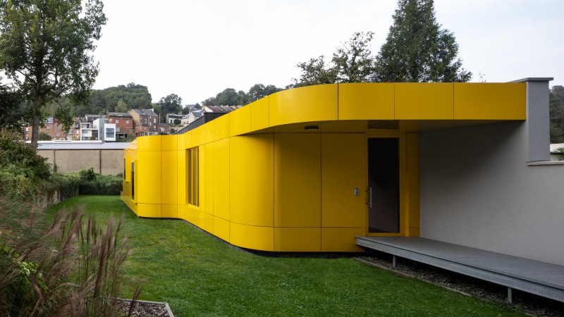 Yellow Submarine 馆，比利时， URBAN architectes