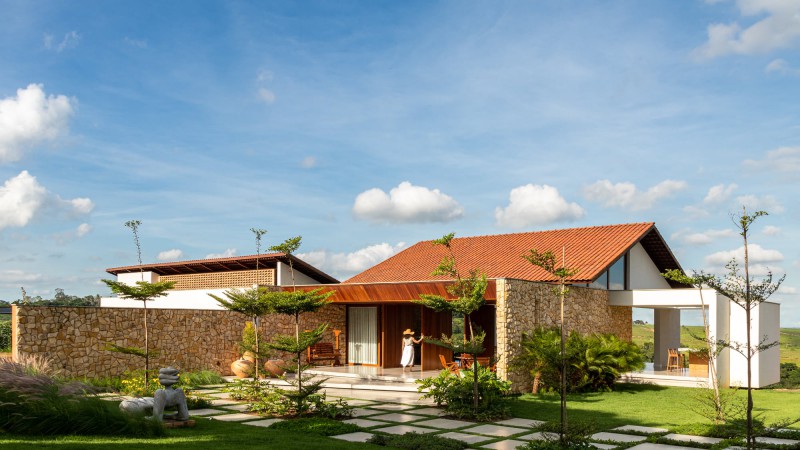 Baixa Verde 农场，巴西， Módulo 4 Arquitetura