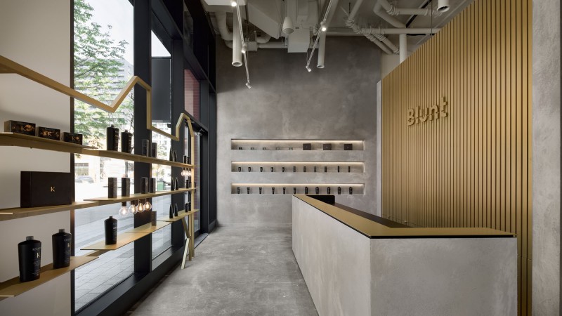 Blunt 美发沙龙 ，加拿大， ISSADESIGN