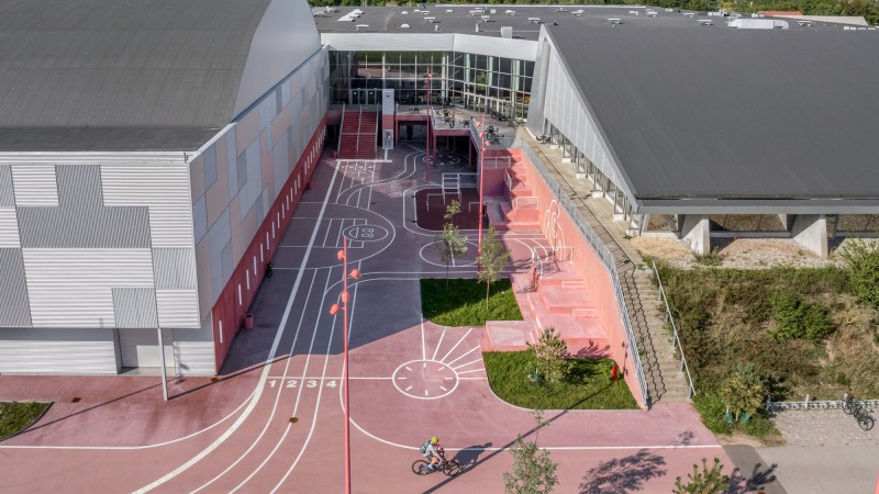 Gigantium 城市空间 ，丹麦， JAJA Architects