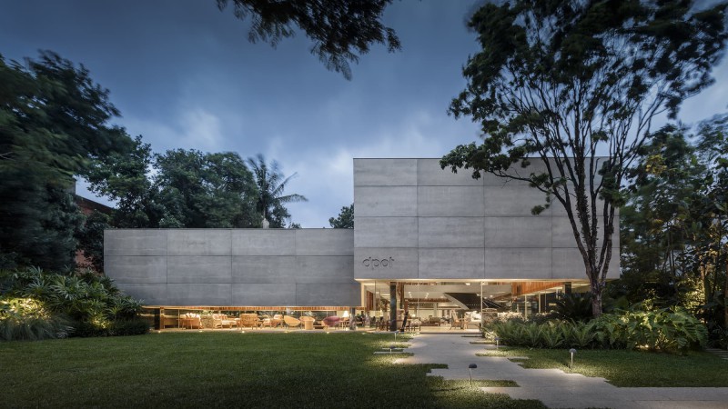 Dpot 之家，巴西， Isay Weinfeld