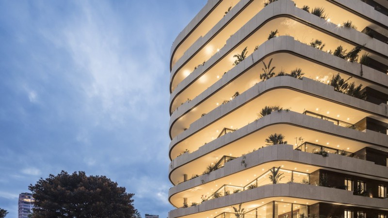 La Petite Afrique 大楼 ，摩纳哥， Isay Weinfeld