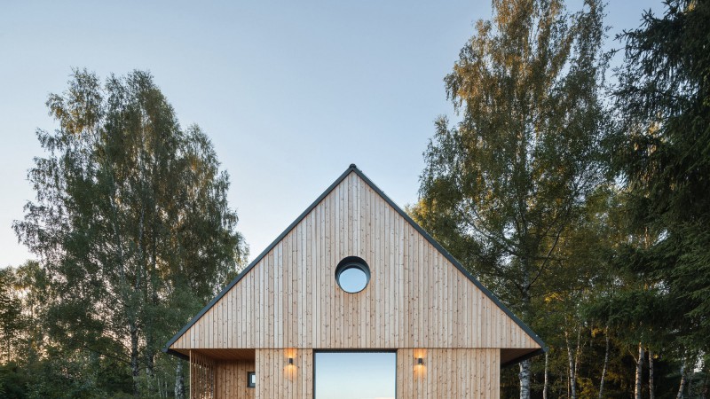 Lipno湖畔小屋，捷克，Les Archinautes