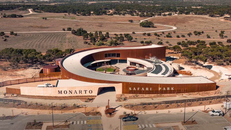 莫纳托野生动物园游客中心 ，澳大利亚，INTRO. + Studio-Gram