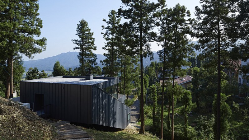 Raizan-Forest 之家，日本，Rhythmdesign