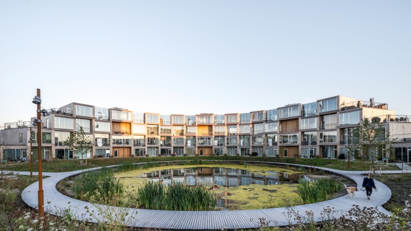 Sneglehusene 住房，丹麦， BIG