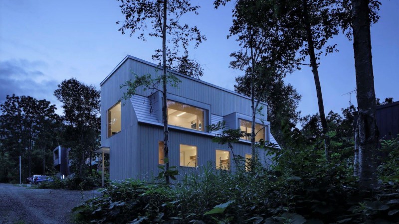 W 木屋，日本， CASE-REAL