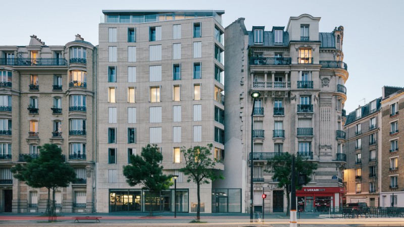 12 个社会住房单元 ，法国，MARS Architectes