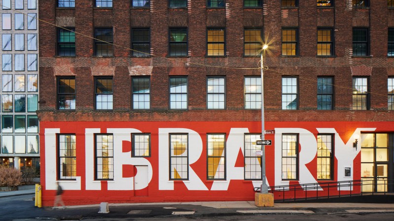 亚当斯街图书馆 ，美国， WORKac