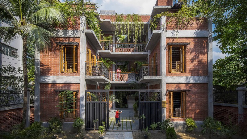 Ayna Burir Adar 之家，孟加拉，Sharal Architects