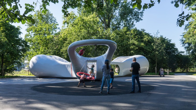 Beatrix Park 游乐场，荷兰， Carve