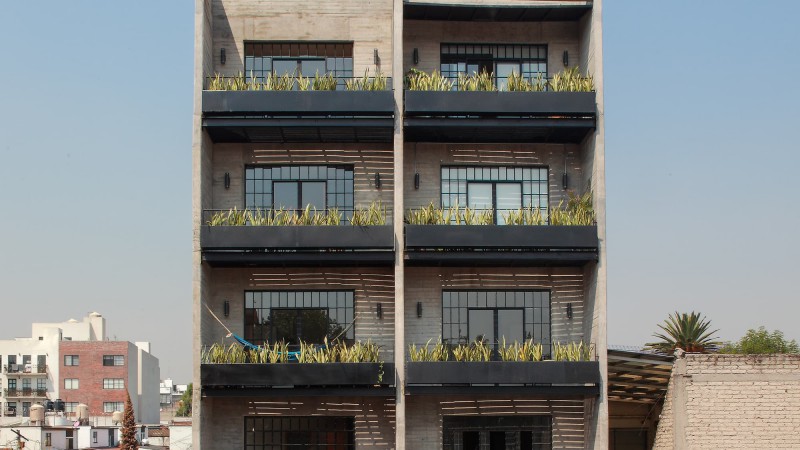 Cerrada de La Paz #19 大楼 ，墨西哥， Estudio Tacubaya