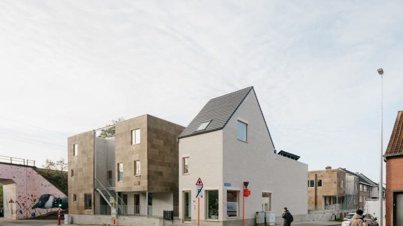 Cohousing De Sijs ，比利时， OFFICEU architects