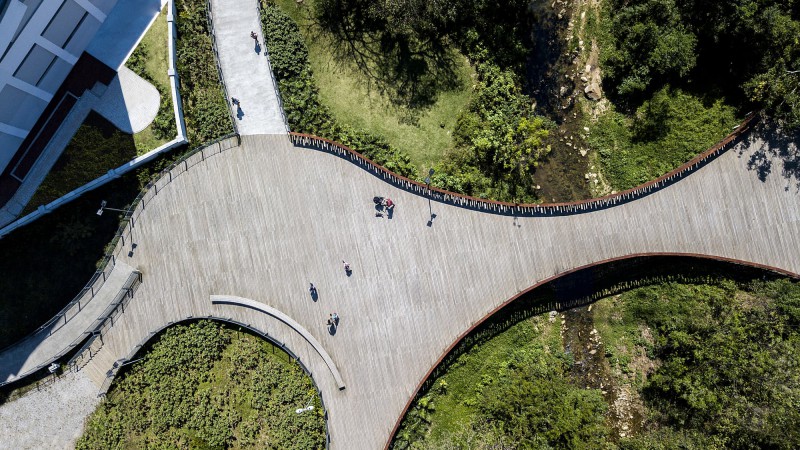 Córrego Grande 线性公园 ，巴西， JA8 Arquitetura Viva