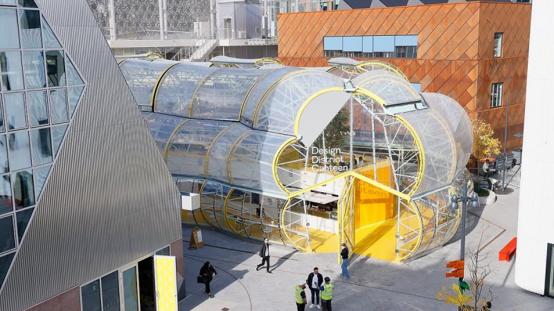 Design District Canteen ，英国， Selgascano