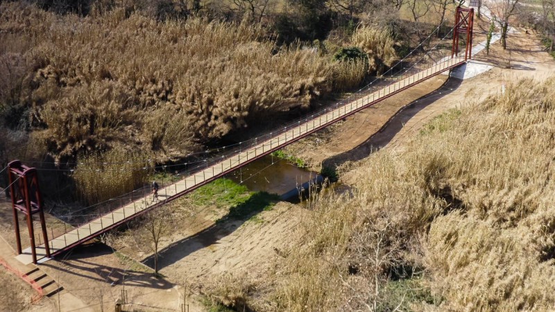 Ripoll 河上的人行桥 ，西班牙， Infraestructures de Muntanya + JBP Enginyeria