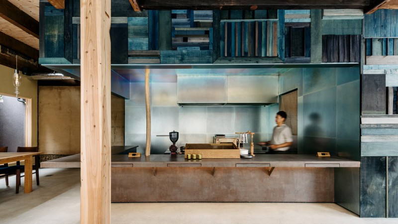 京都魔杖咖啡馆 ，日本， Kazuteru Matsumura Architects