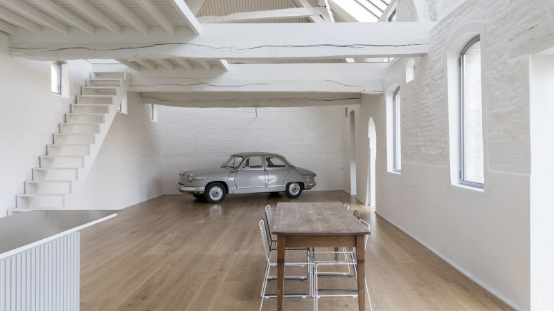 Loensdelle Bis 之家，比利时， Poot architectuur